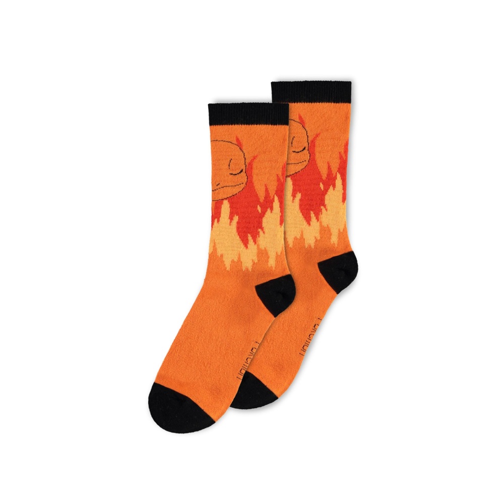 Pokémon - Crew (3Pack) Chaussettes - Multicolore